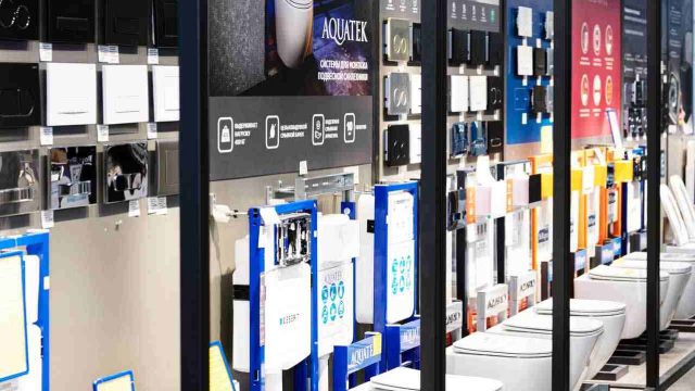 Купить туалеты и системы в магазине Тритон в ТЦ Волгино